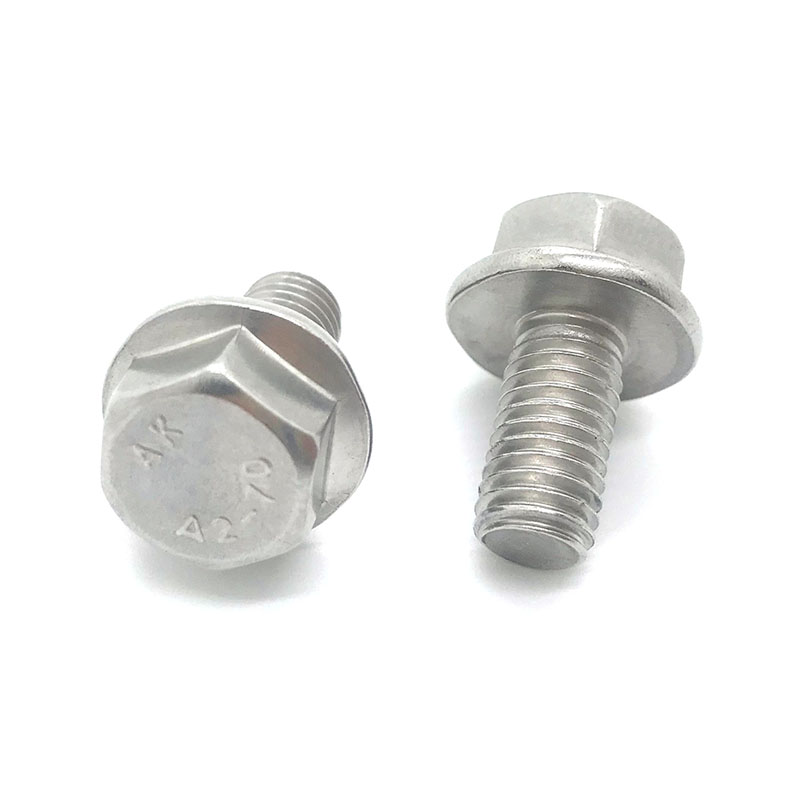 DIN6921 톱니 모양이 없는 육각형 플랜지 볼트