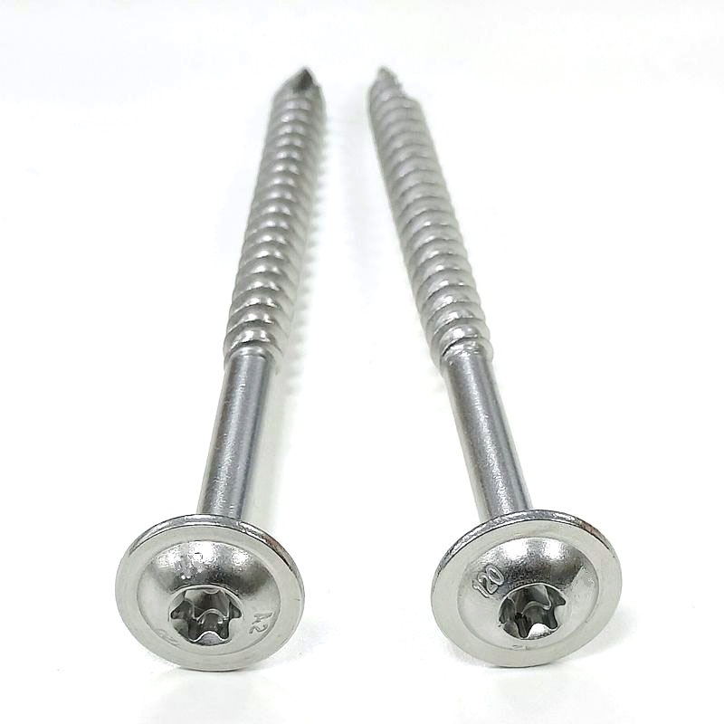 Torx 플랜지 둥근 헤드 데크 나무 나사